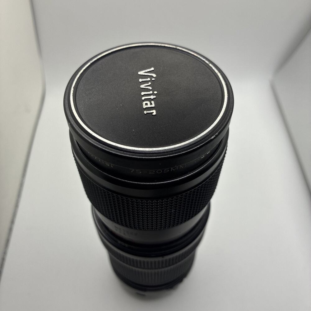 Close Focusing Auto zoom 58mm Vivilar 75-205mm 1:3.8